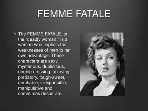 Femme fatale Definition & Meaning